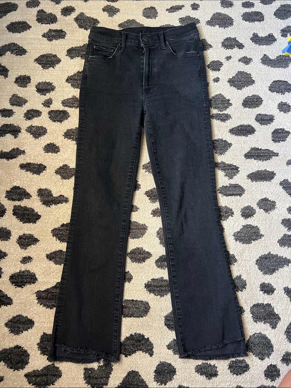 Mother Insider Crop Step Fray Womens jeans, size 26